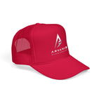 Arvanis Logo Trucker Hat — Vintage Distressed Foam Cap