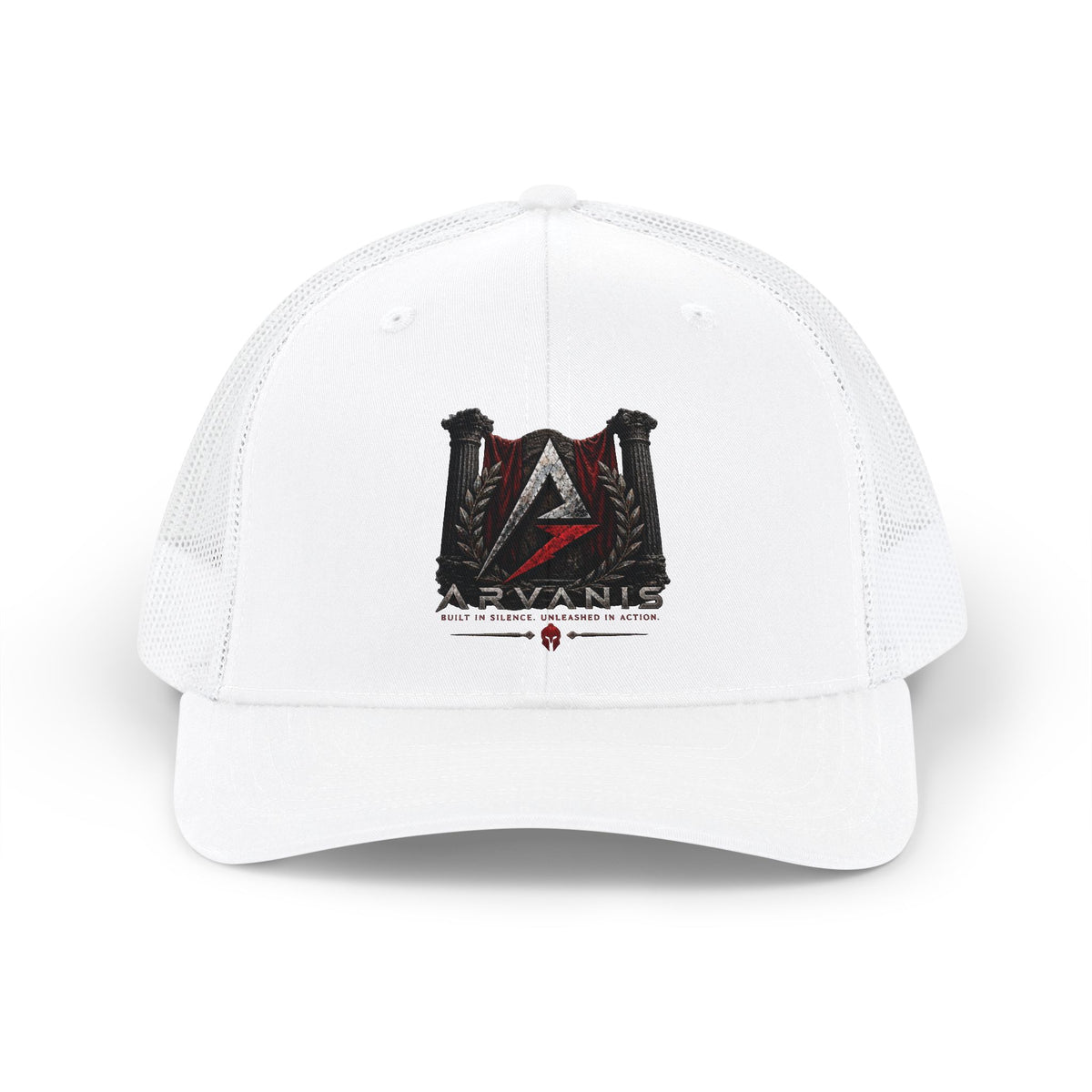 Aevans Wings Logo Snapback Trucker Cap — Vintage Military Patch Hat