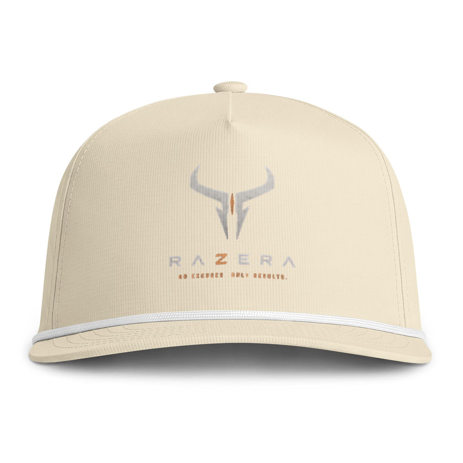 Sunwashed Rope Cap – Rustic Bull Skull Hat
