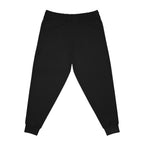 Axiom Athletic Joggers – Black Performance Sweatpants with Gold Logo