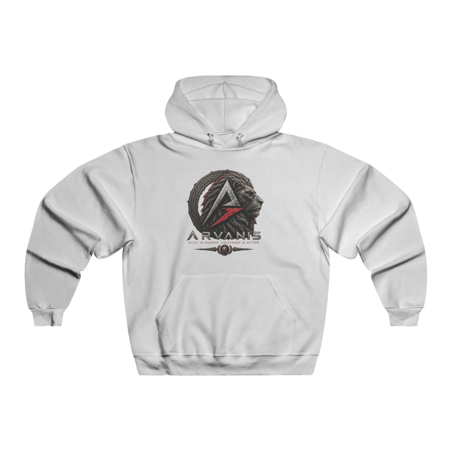 Arkans: Tactical Vintage Logo Hoodie — 'Built in Silence, Unleashed in Action'