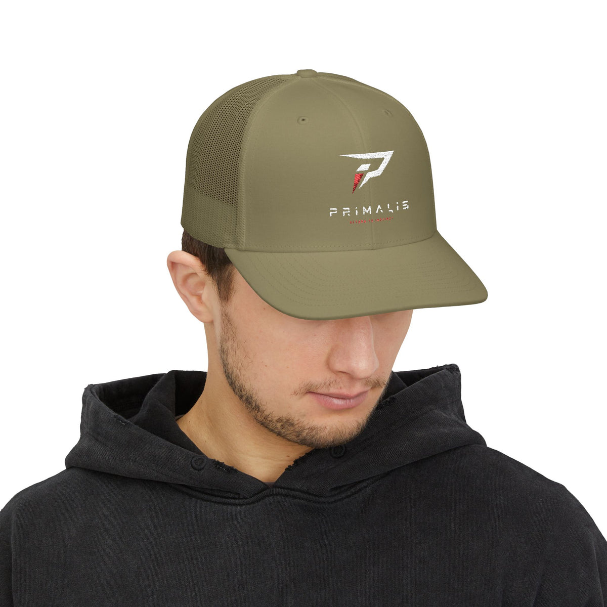 Primalis Performance Trucker Cap — Logo Snapback Hat