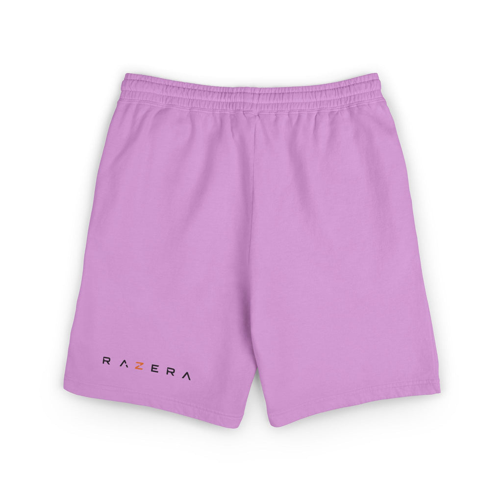 Lightweight Fleece Sweat Shorts — Garment-Dyed Comfort with Subtle Logo