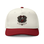 Two-Tone Logo Cap — Aryanis Shield Baseball Hat