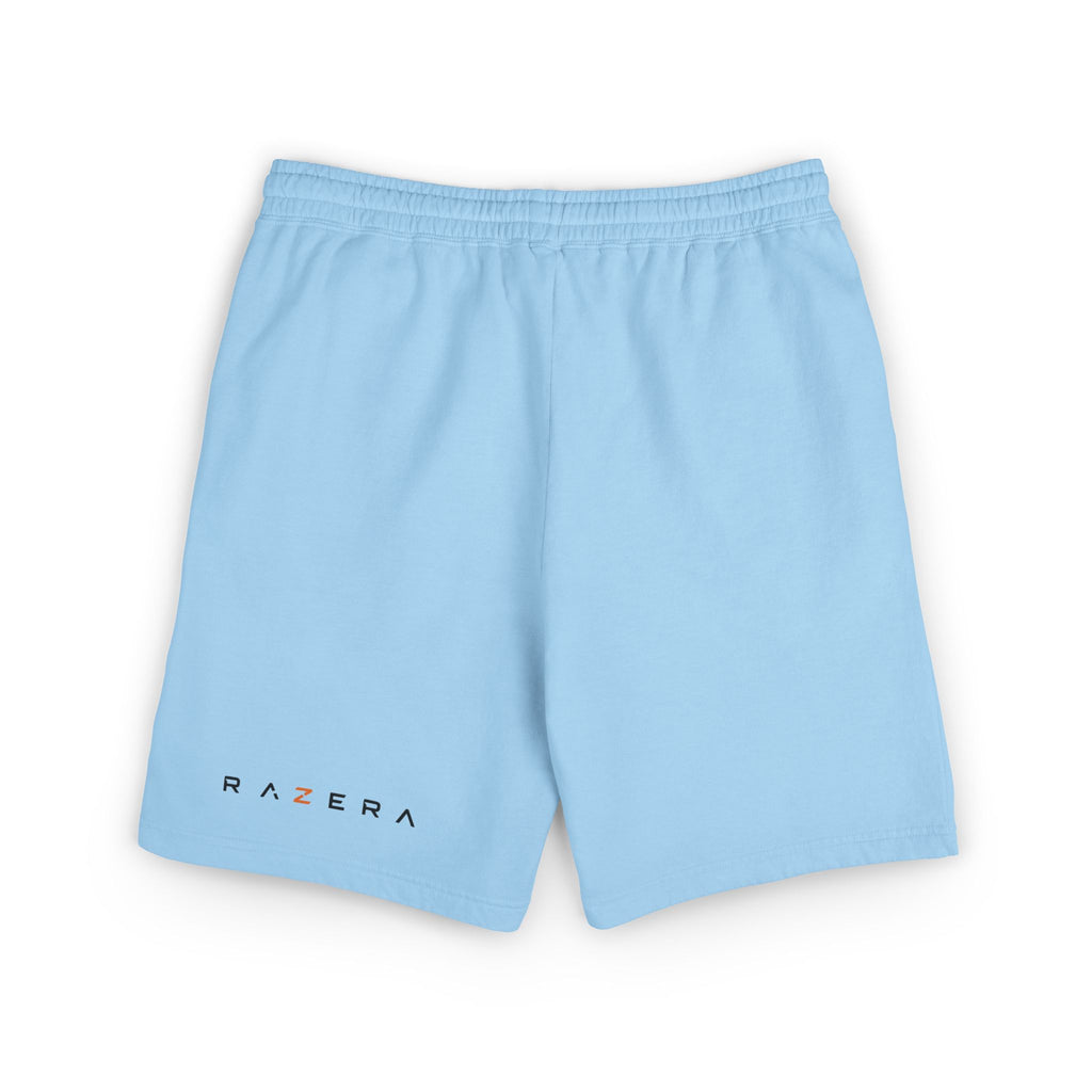 Lightweight Fleece Sweat Shorts — Garment-Dyed Comfort with Subtle Logo
