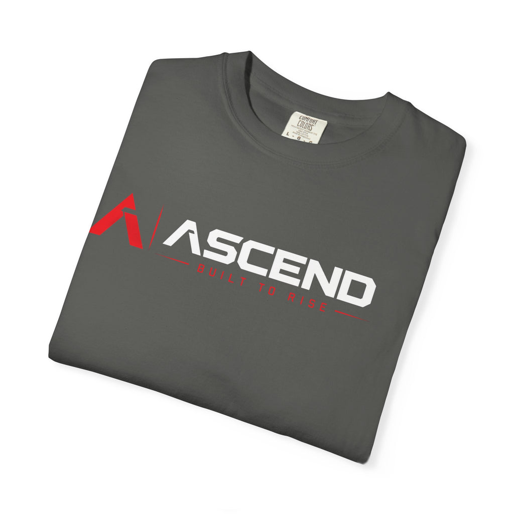 T-Shirt "Built to Rise" Minimalist Logo Tee