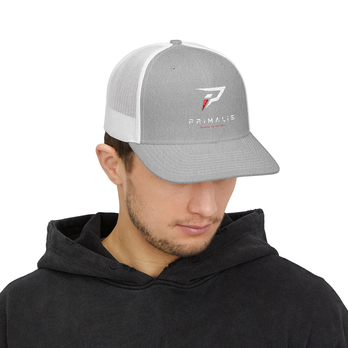 Primalis Performance Trucker Cap — Logo Snapback Hat