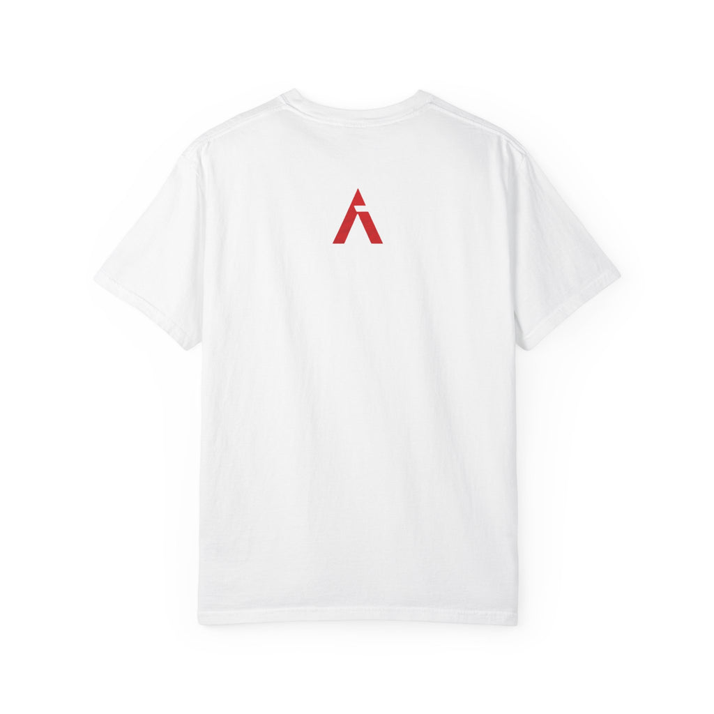 T-Shirt "Built to Rise" Minimalist Logo Tee