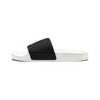 Slide Sandals - Black Band with Gold X Logo (Men's Removable-Strap Slides)