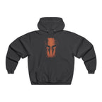 Spartan Helmet Distressed Graphic Hoodie — Warrior Vintage Design