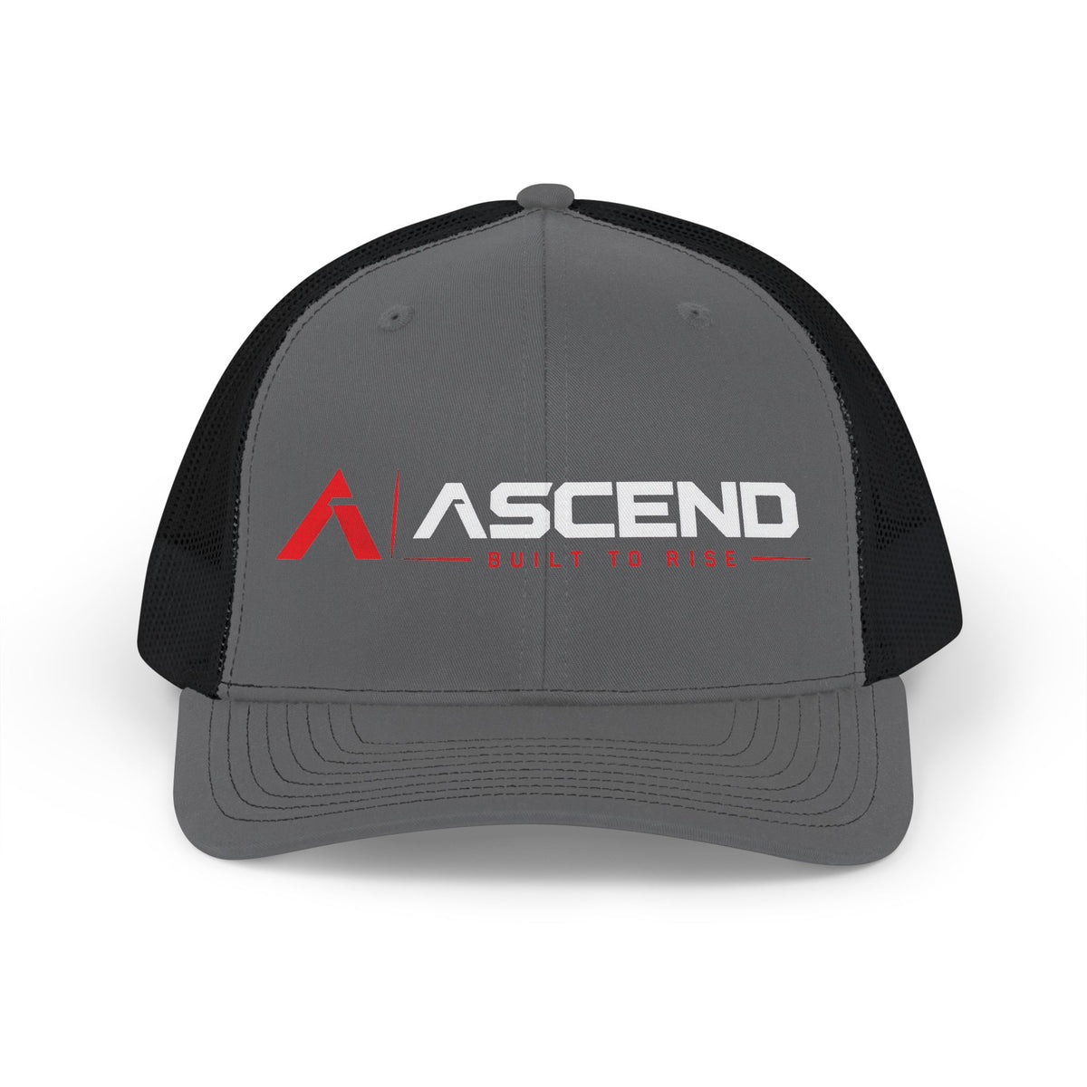 Trucker Cap — 'Ascend: Built to Rise' Logo Mesh Snapback