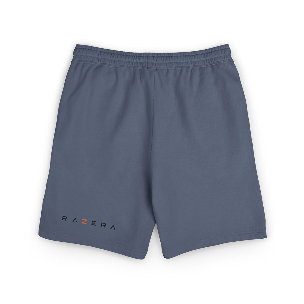 Lightweight Fleece Sweat Shorts — Garment-Dyed Comfort with Subtle Logo