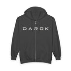 Zip Hoodie — DAROK Logo with “Defy. Endure. Repeat.” Back