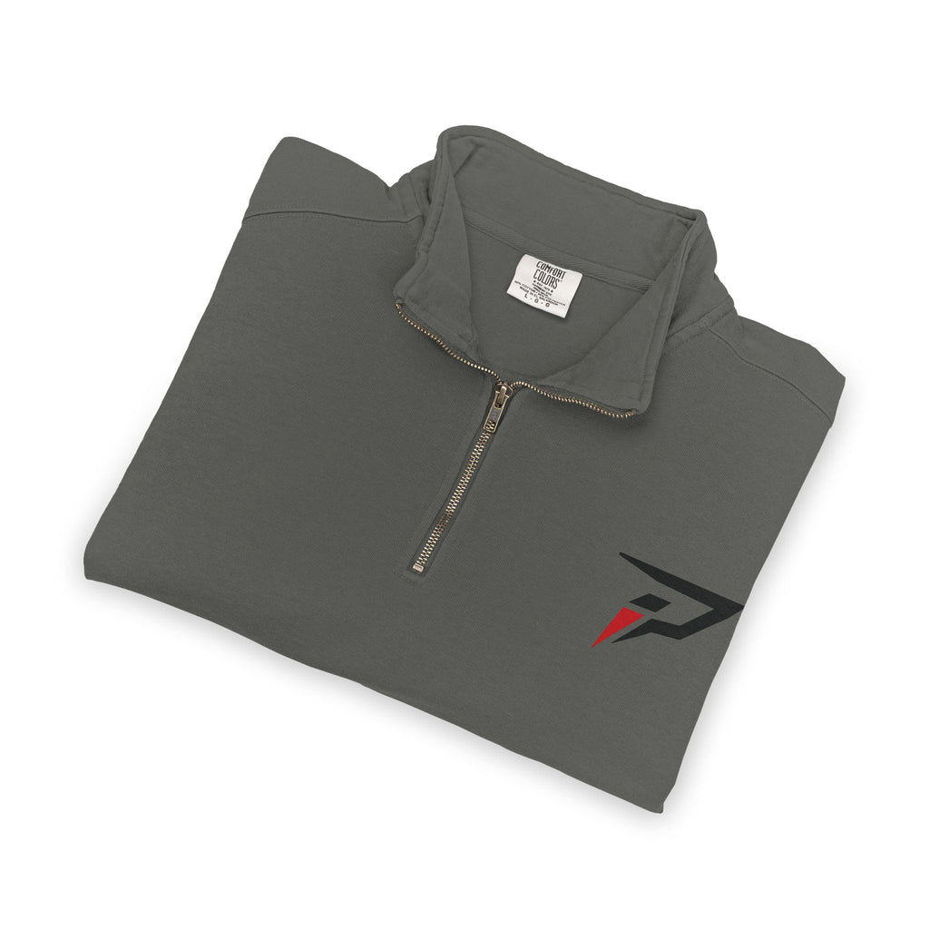 Primalis Quarter-Zip Sweatshirt — Minimal Athletic Logo Pullover