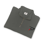 Primalis Quarter-Zip Sweatshirt — Minimal Athletic Logo Pullover