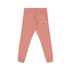 Embroidered Longhorn Fleece Sweatpants — Relaxed Western Joggers
