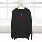 Ascend Mountain Logo Hoodie — Minimalist Outdoor Adventure Fleece