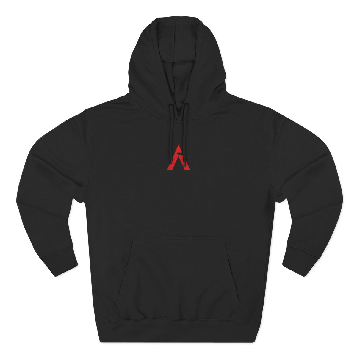 Ascend Mountain Logo Hoodie — Minimalist Outdoor Adventure Fleece
