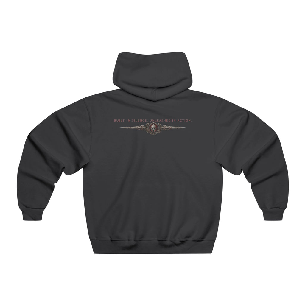 Arkans: Tactical Vintage Logo Hoodie — 'Built in Silence, Unleashed in Action'