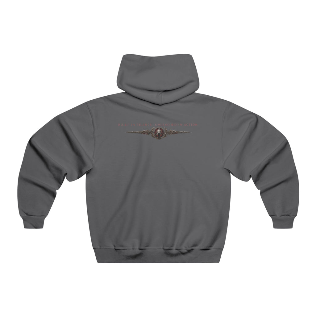 Arkans: Tactical Vintage Logo Hoodie — 'Built in Silence, Unleashed in Action'
