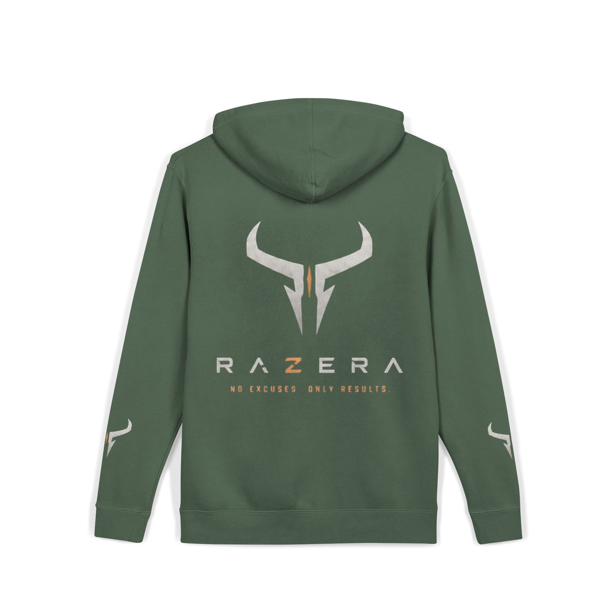 Razera Bull Logo Hoodie — Pigment-Dyed Pink Comfort Pullover