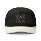 Two-Tone Logo Cap — Aryanis Shield Baseball Hat