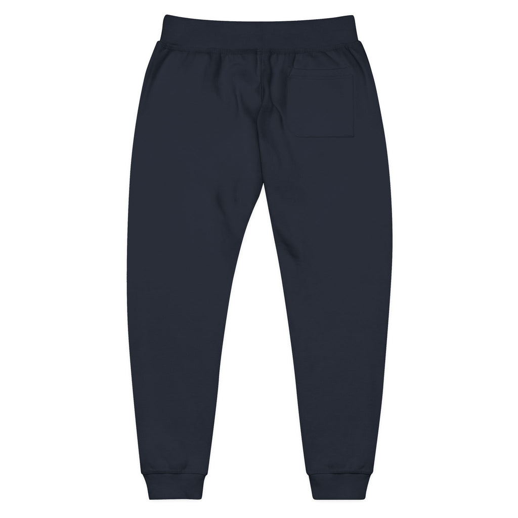 Embroidered Longhorn Fleece Sweatpants — Relaxed Western Joggers