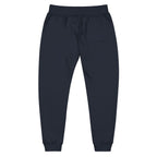 Embroidered Longhorn Fleece Sweatpants — Relaxed Western Joggers