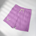 Lightweight Fleece Sweat Shorts — Garment-Dyed Comfort with Subtle Logo