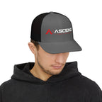 Trucker Cap — 'Ascend: Built to Rise' Logo Mesh Snapback