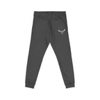 Embroidered Longhorn Fleece Sweatpants — Relaxed Western Joggers