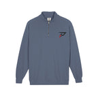 Primalis Quarter-Zip Sweatshirt — Minimal Athletic Logo Pullover