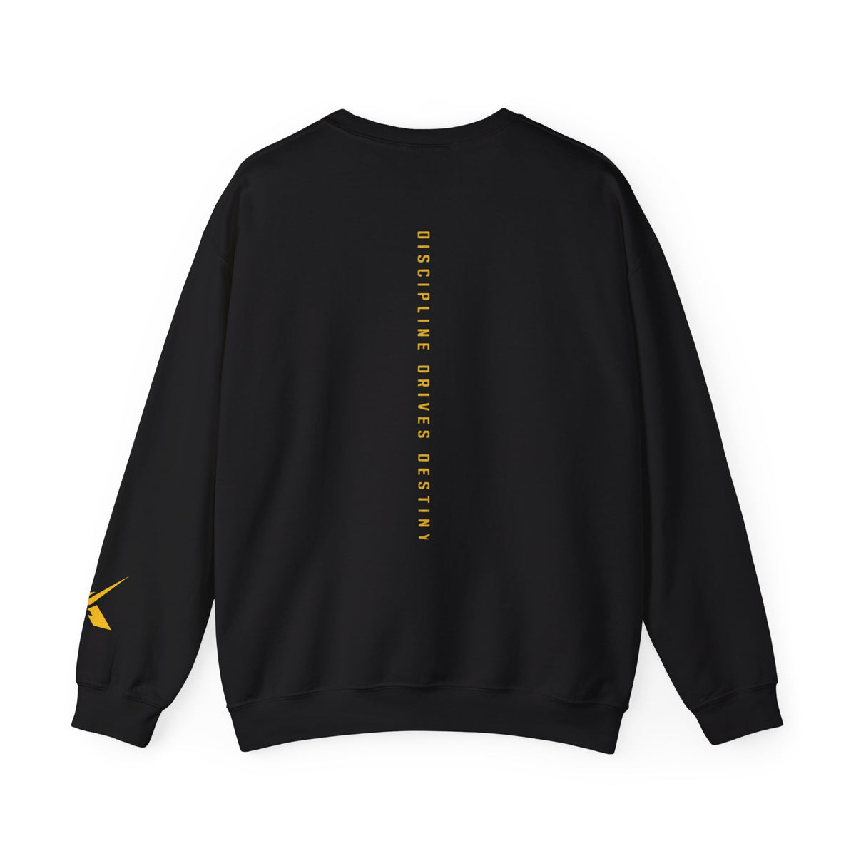 Crewneck Sweatshirt — Minimal 'AXIOM' Logo Pullover with Vertical Back Text