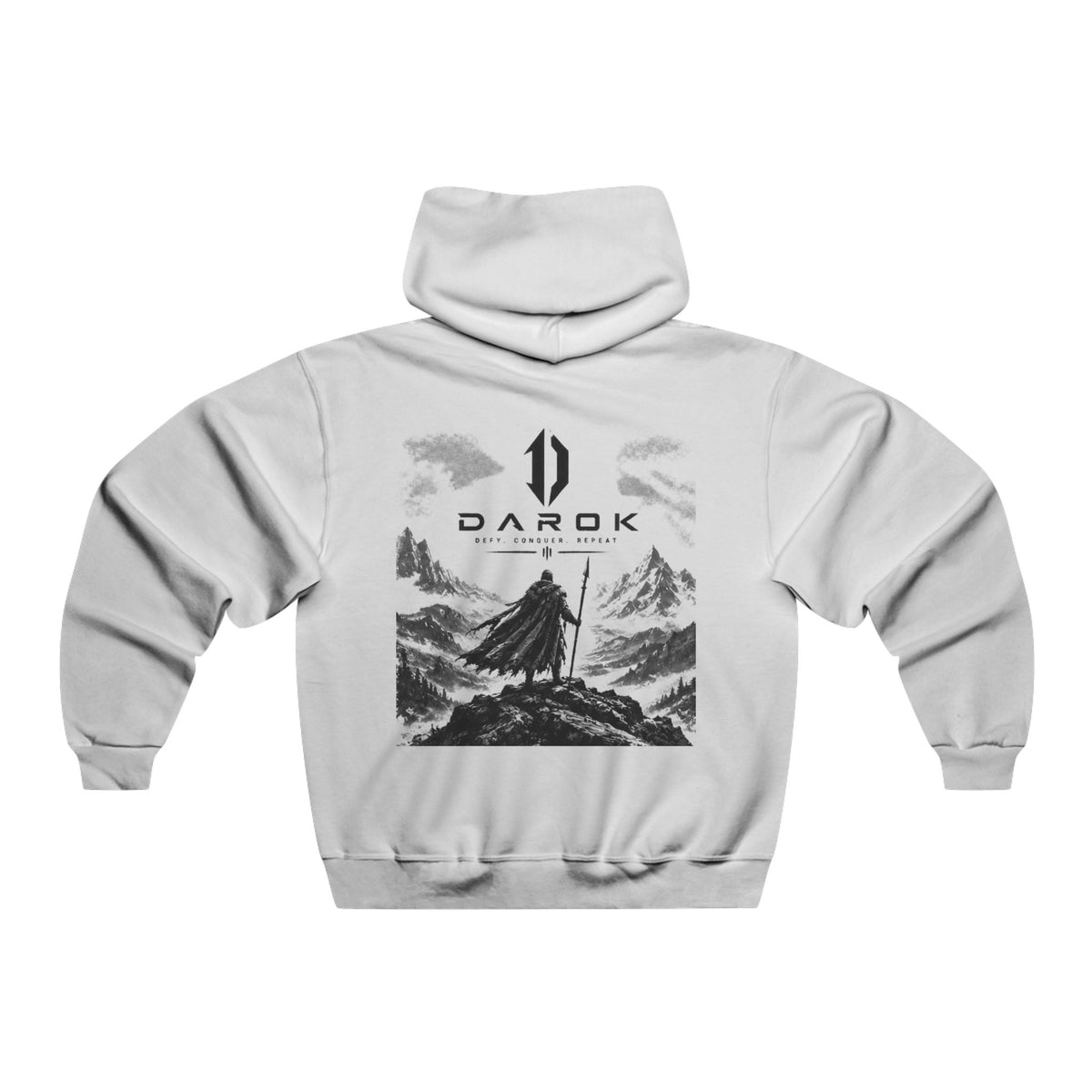 Darok Adventure Hoodie — 'Seek Conquer Repeat' Graphic Pullover