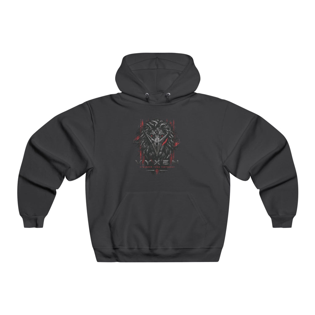 VYXEN Masked Wolf Graphic Hoodie — Dark Tribal Skull Design