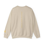 Crewneck Sweatshirt — Minimal 'AXIOM' Logo Pullover with Vertical Back Text