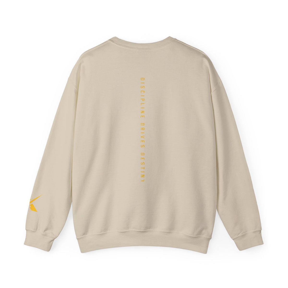 Crewneck Sweatshirt — Minimal 'AXIOM' Logo Pullover with Vertical Back Text