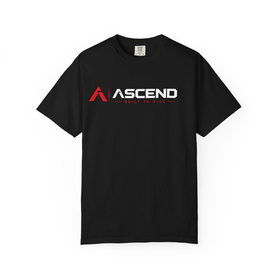 T-Shirt "Built to Rise" Minimalist Logo Tee