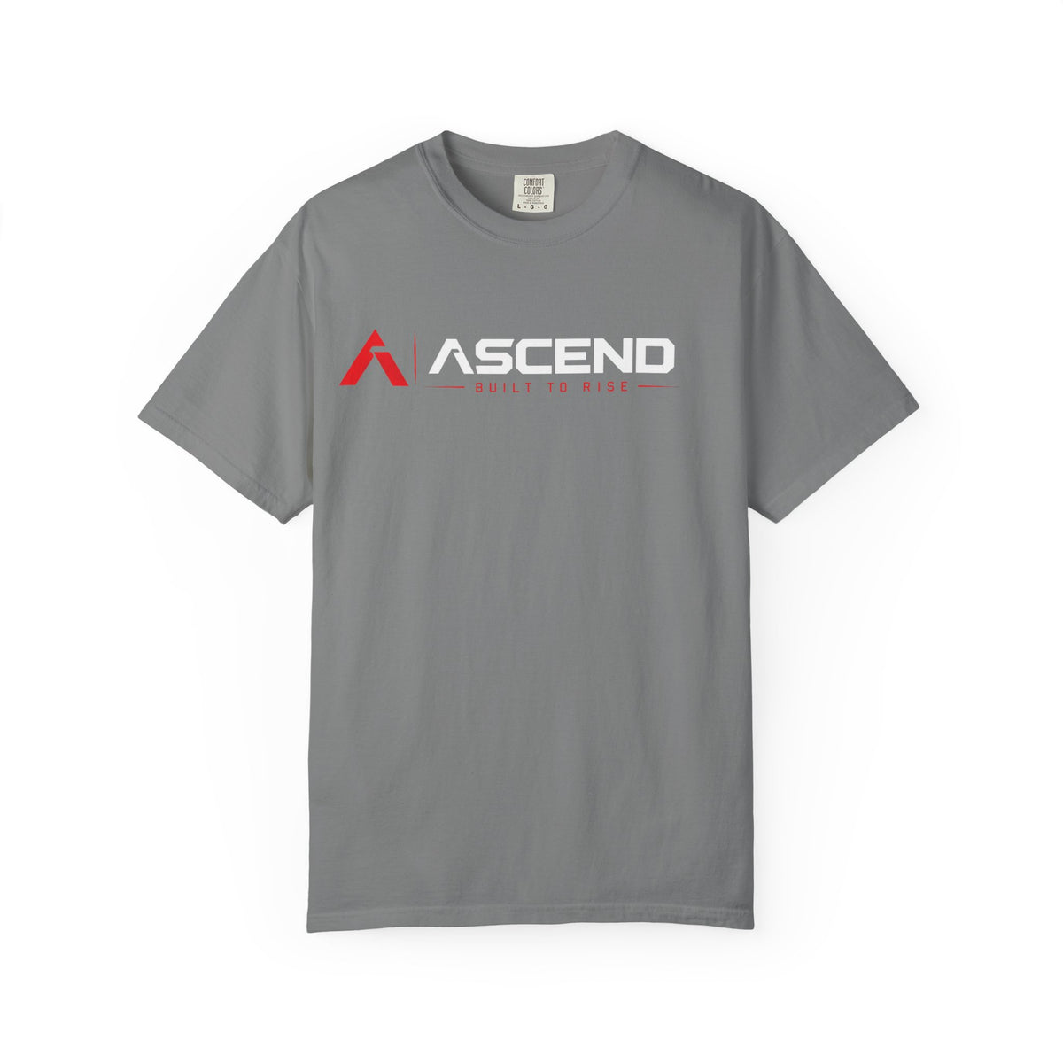 T-Shirt "Built to Rise" Minimalist Logo Tee