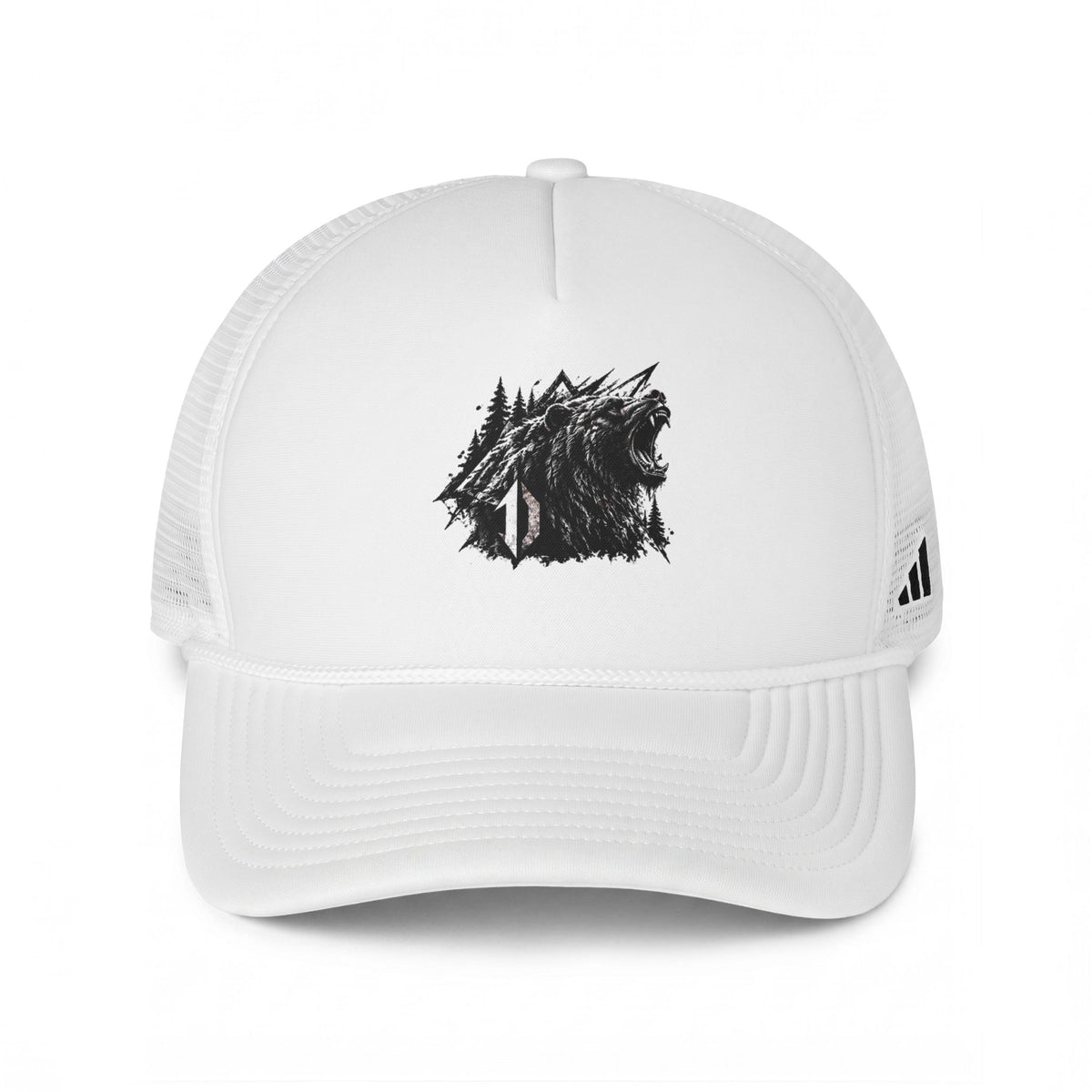 Winged Emblem Trucker Hat — Embroidered Logo Cap