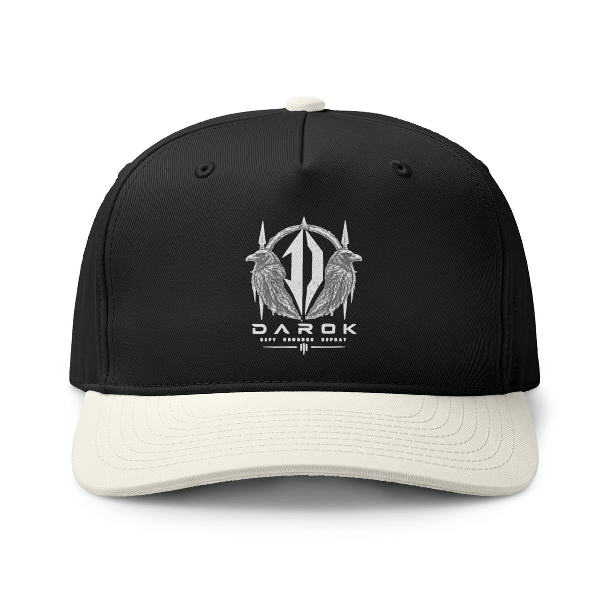 Two-Tone Trucker Cap — Darok Raven Emblem