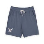 Lightweight Fleece Sweat Shorts — Garment-Dyed Comfort with Subtle Logo