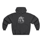 Wolfpack Graphic Hoodie — 'Conquer Repeat' Men's Streetwear Sweatshirt