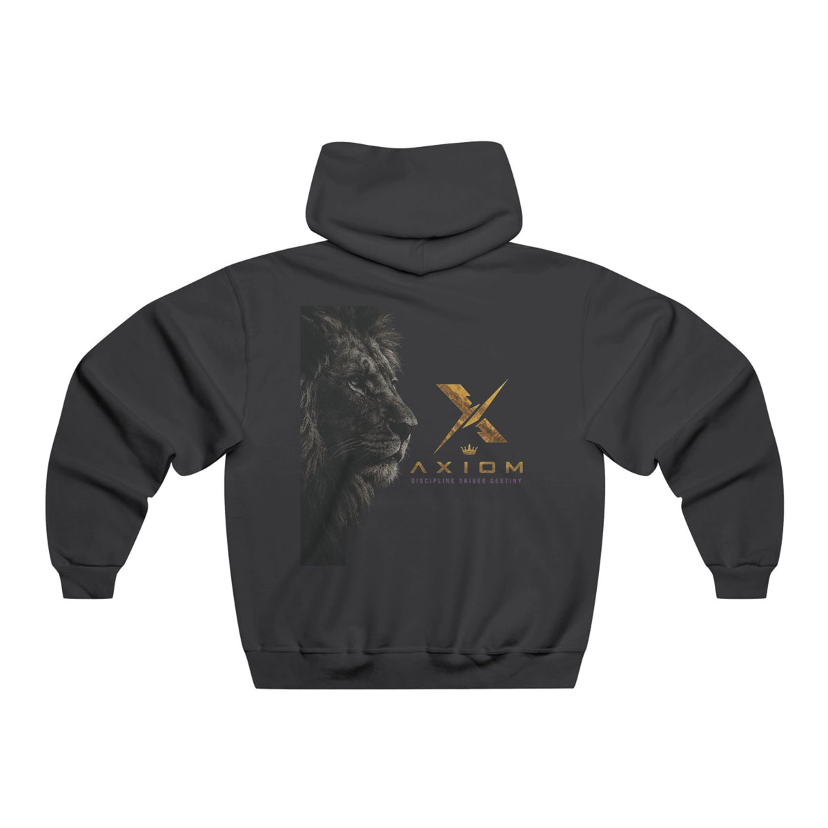 Axiom Lion Logo Hoodie – Premium Men's Graphic Sweatshirt