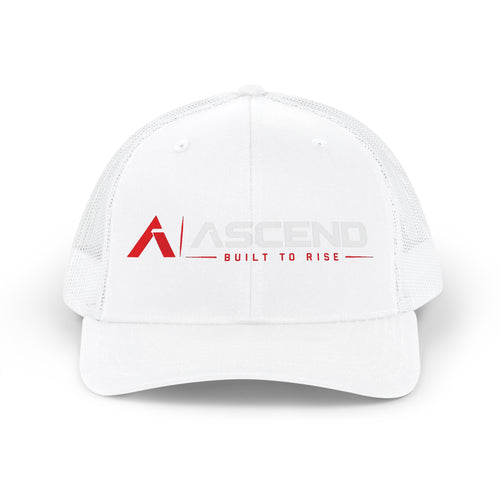 Trucker Cap — 'Ascend: Built to Rise' Logo Mesh Snapback