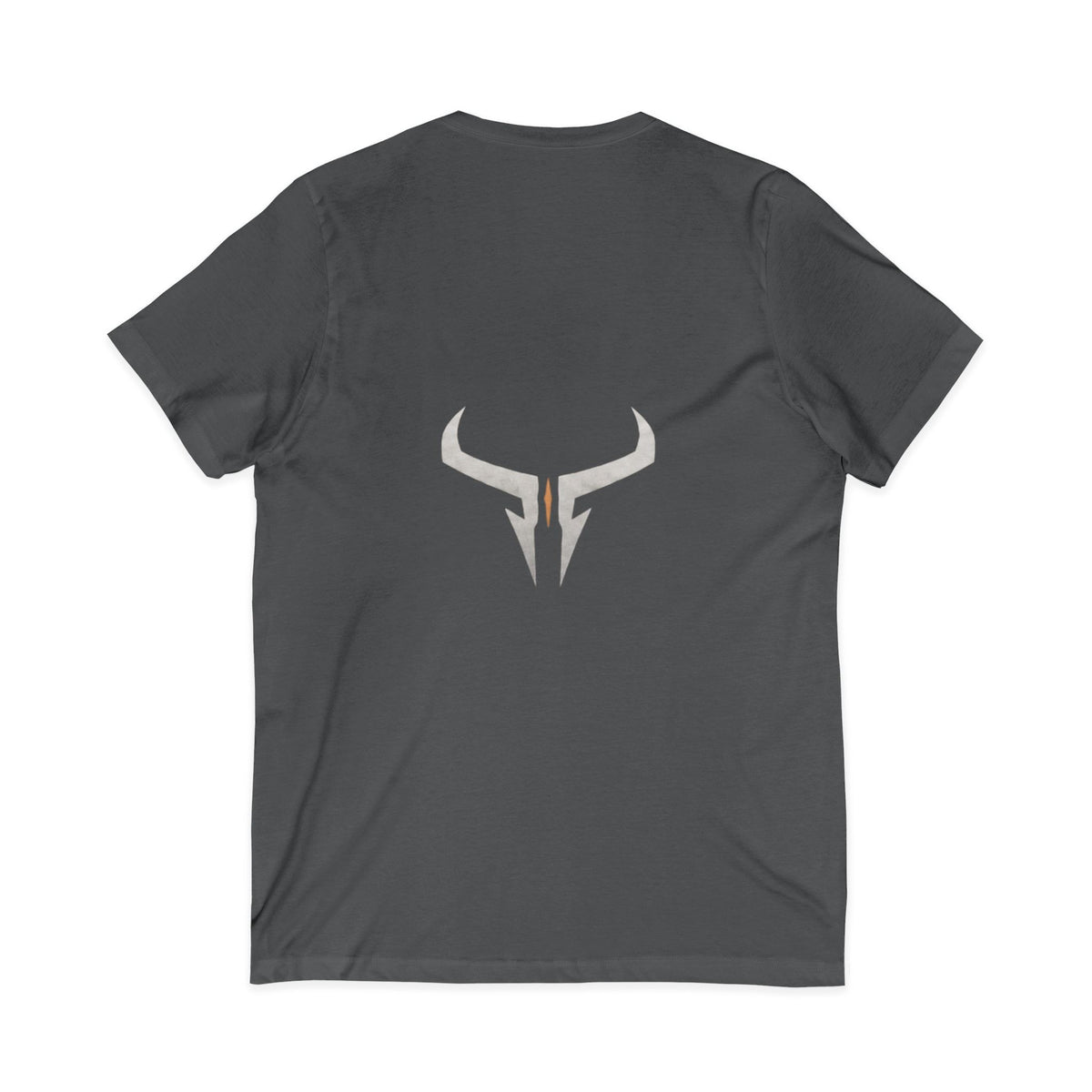 Razera Bull Logo V-Neck Tee — Minimal Gaming Emblem T-Shirt
