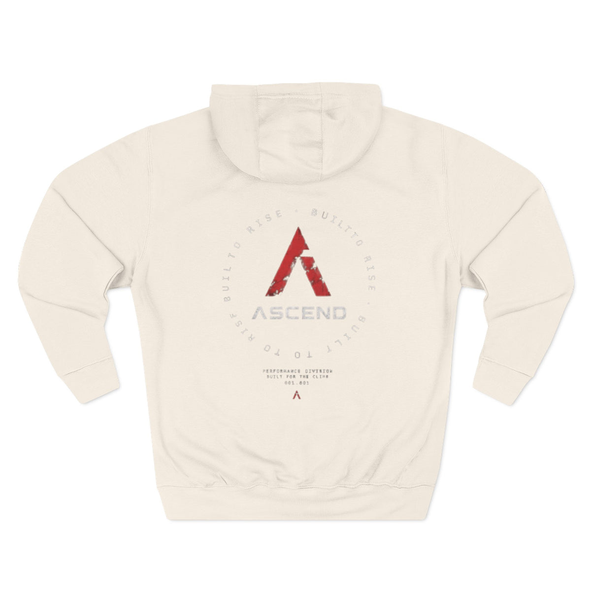 Ascend Mountain Logo Hoodie — Minimalist Outdoor Adventure Fleece