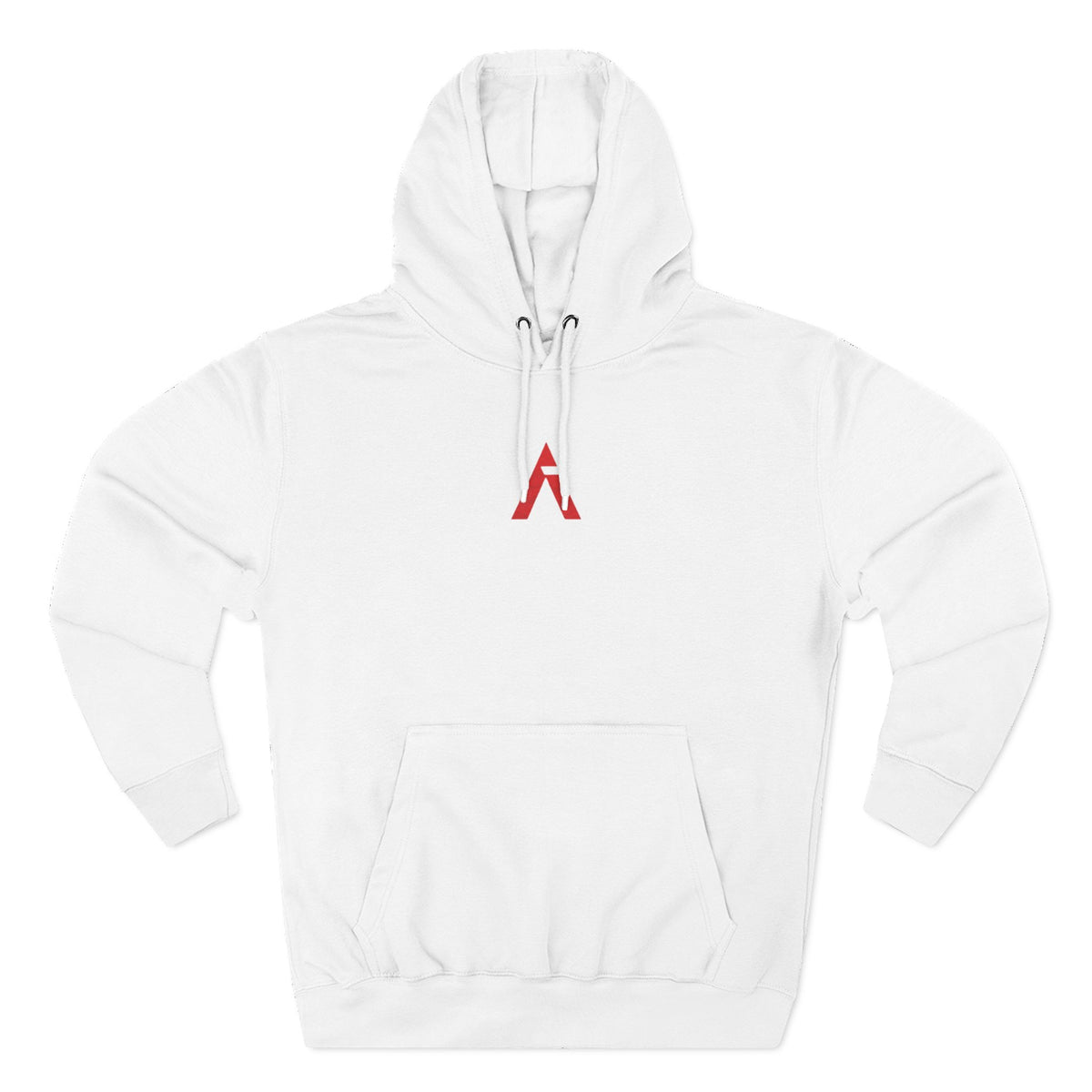 Ascend Mountain Logo Hoodie — Minimalist Outdoor Adventure Fleece