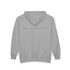 Zip Hoodie — DAROK Logo with “Defy. Endure. Repeat.” Back