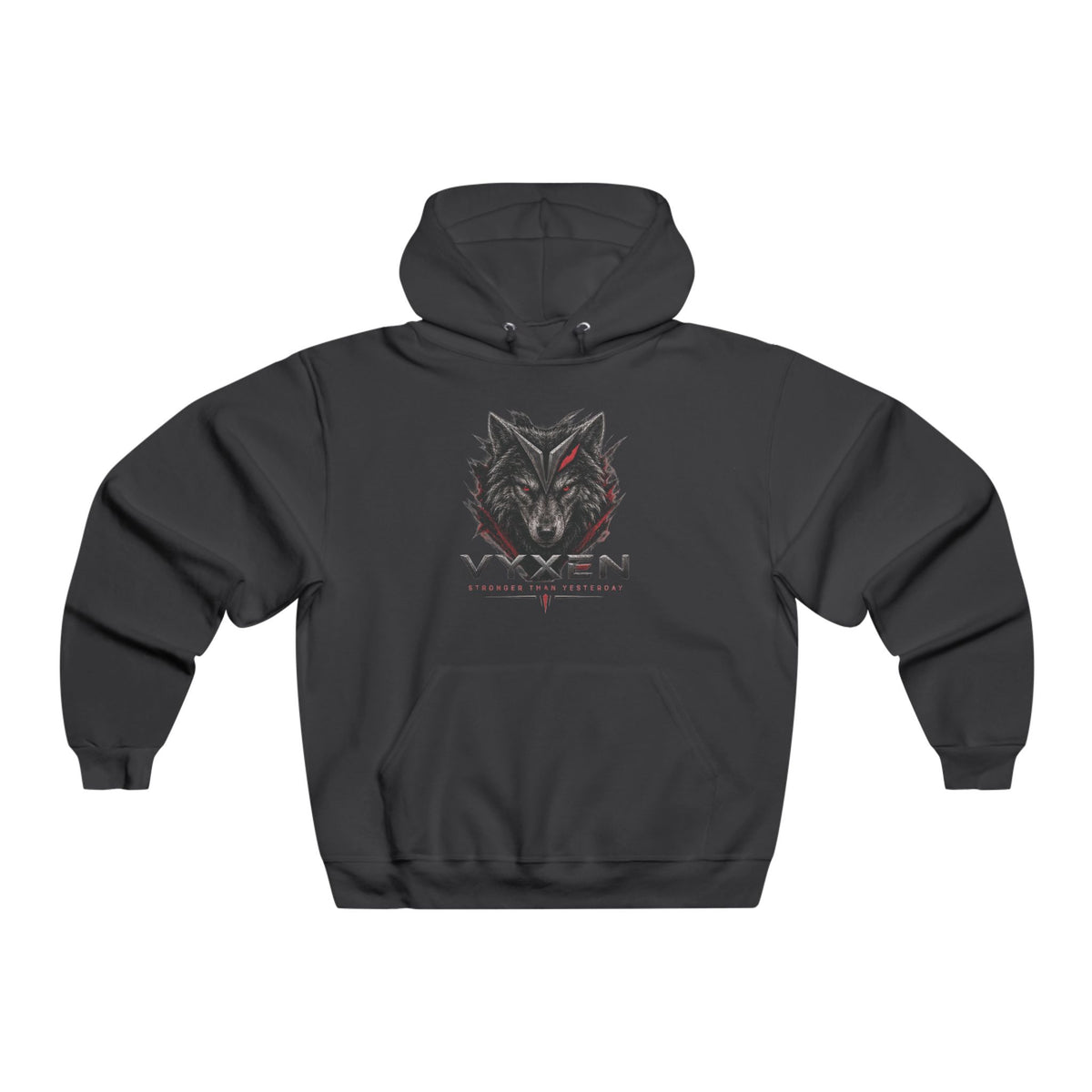 Vyxen Wolf Graphic Hoodie — VYXEN Team Streetwear Pullover